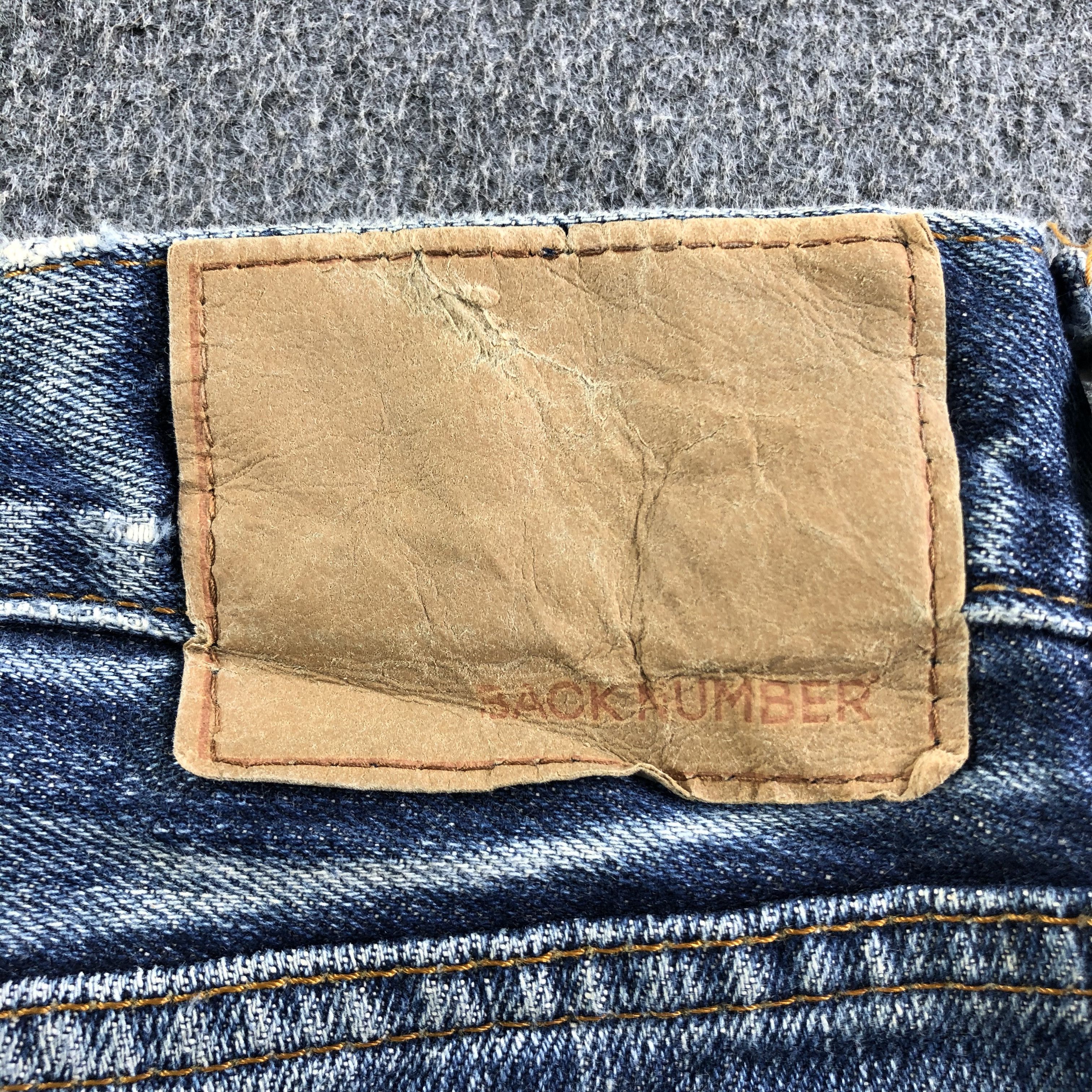 Japanese Brand Vintage Back Number Jeans-J3631 Size US 32 / EU 48 - 5 Thumbnail