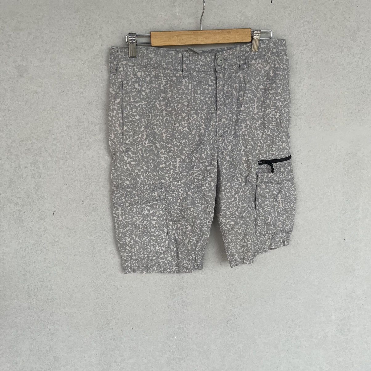 Other Vintage Nike Grey Patterned Shorts Size M W19 L12.5 Size US 26 / EU 42 - 4 Thumbnail
