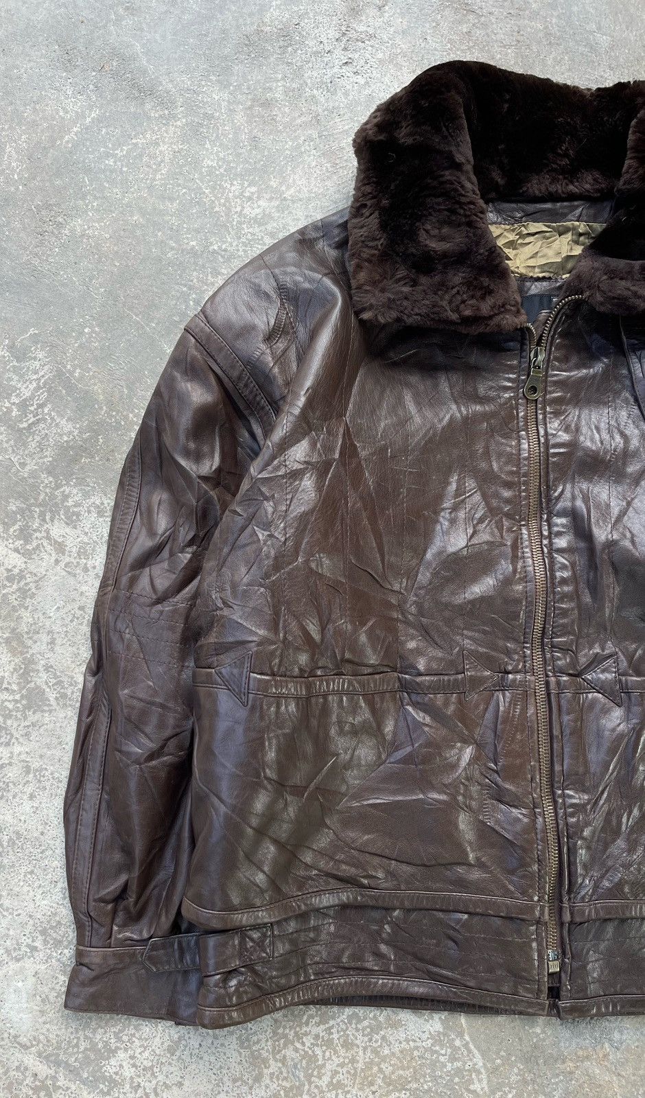 Balmain 🔥VINTAGE PIERRE BALMAIN GENUINE LEATHER JACKET Size US XL / EU 56 / 4 - 5 Thumbnail