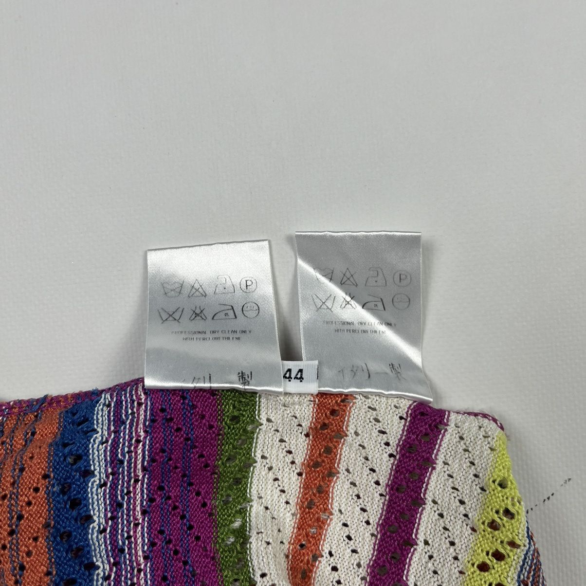 Missoni × Vintage Missoni Vintage Light Dress Multi Colour Luxury Size M / US 6-8 / IT 42-44 - 6 Thumbnail