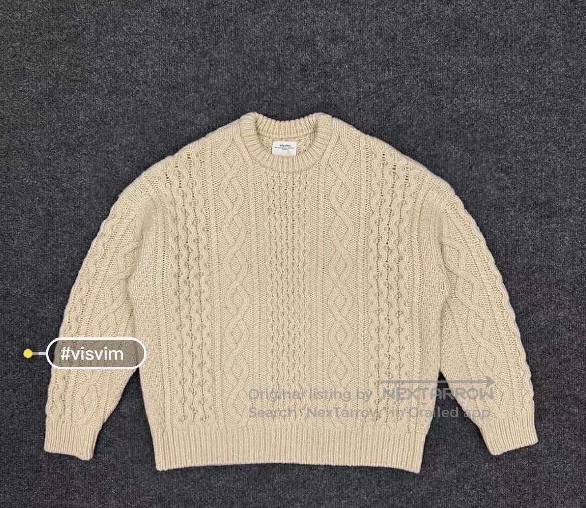 Visvim VISVIM 21AW AMPLUS CREW KNIT SWEATER. Size US S / EU 44-46 / 1 - 1 Thumbnail