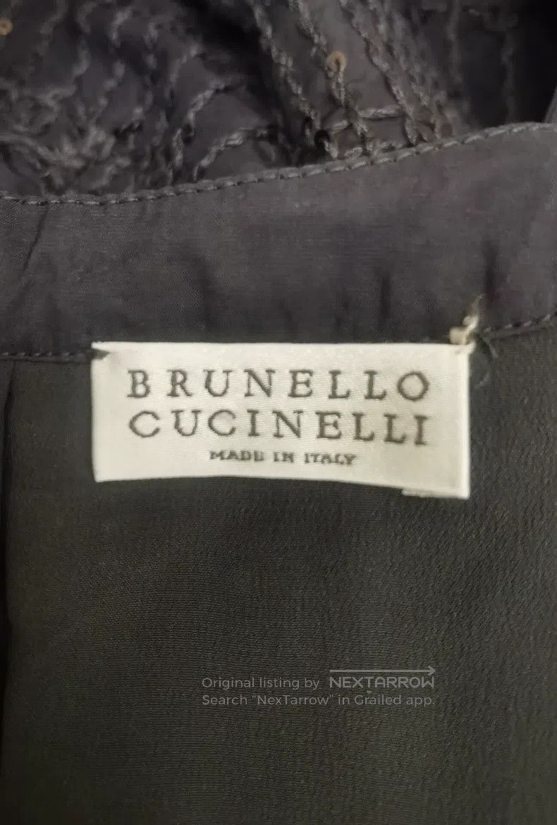 Brunello Cucinelli Brunello Cucinelli Dress, covered with sequins Size M / US 6-8 / IT 42-44 - 6 Thumbnail