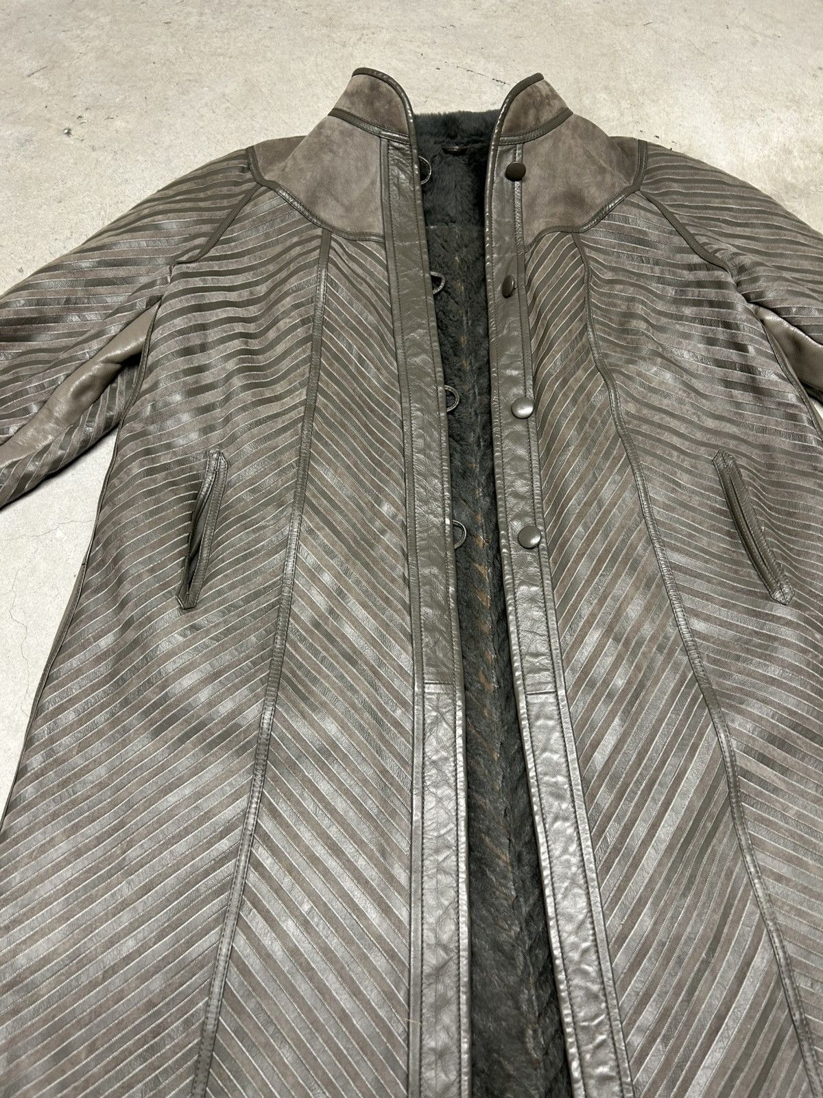 Other Vintage long winter coat Size L / US 10 / IT 46 - 6 Thumbnail