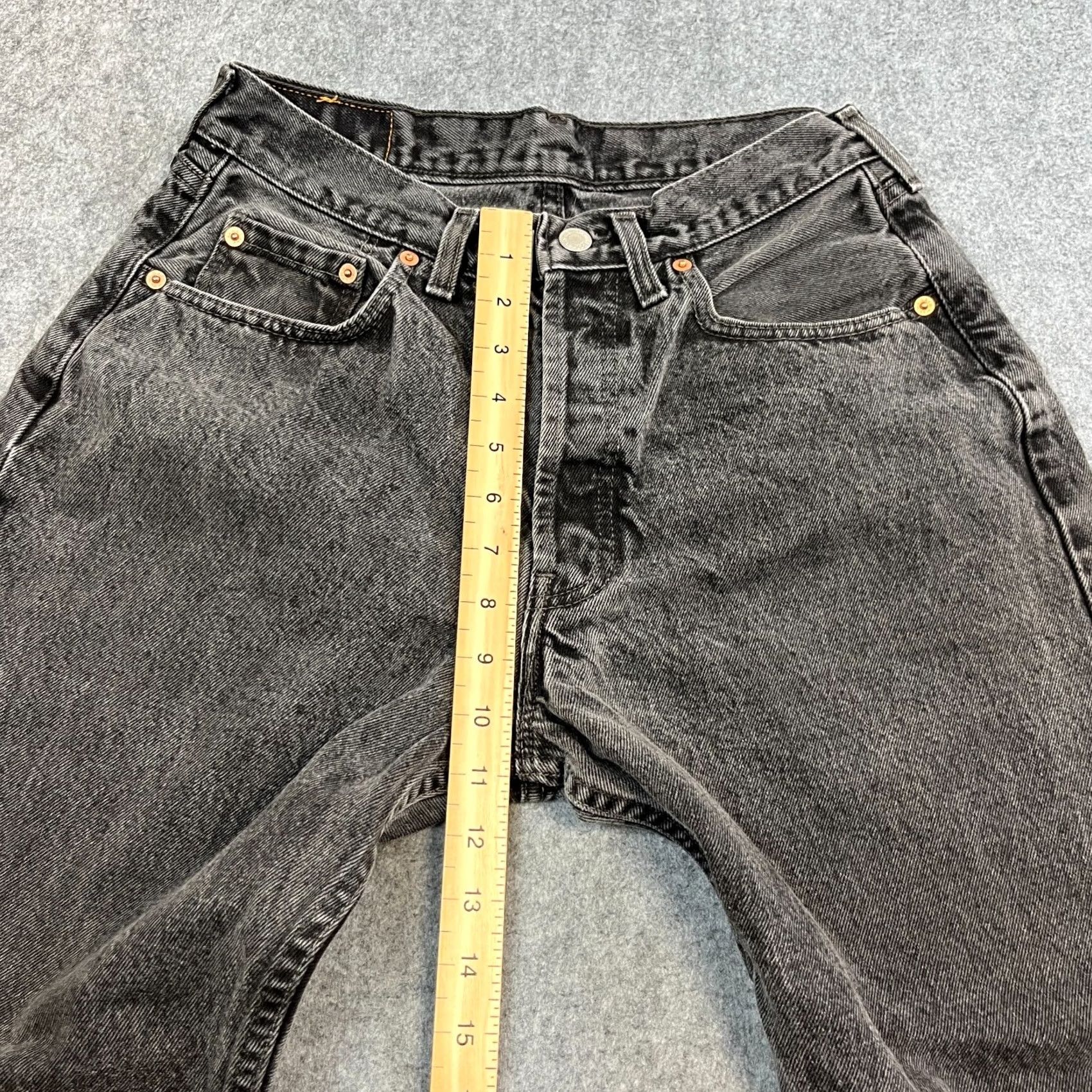 Levi's Levi's Jeans Regular Straight 28 30 Grey 80s Vintage UK Made 508 Mens 5-Pocket Denim Cotton Set Indoor Leg 30in Size US 28 / EU 44 - 5 Thumbnail