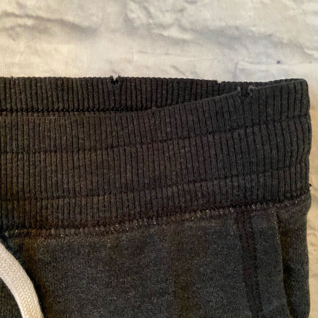 American Eagle Outfitters Aerie women XS pull on jogger sweatpants grey w/zipper botto Size 26" / US 2 / IT 38 - 9 Thumbnail