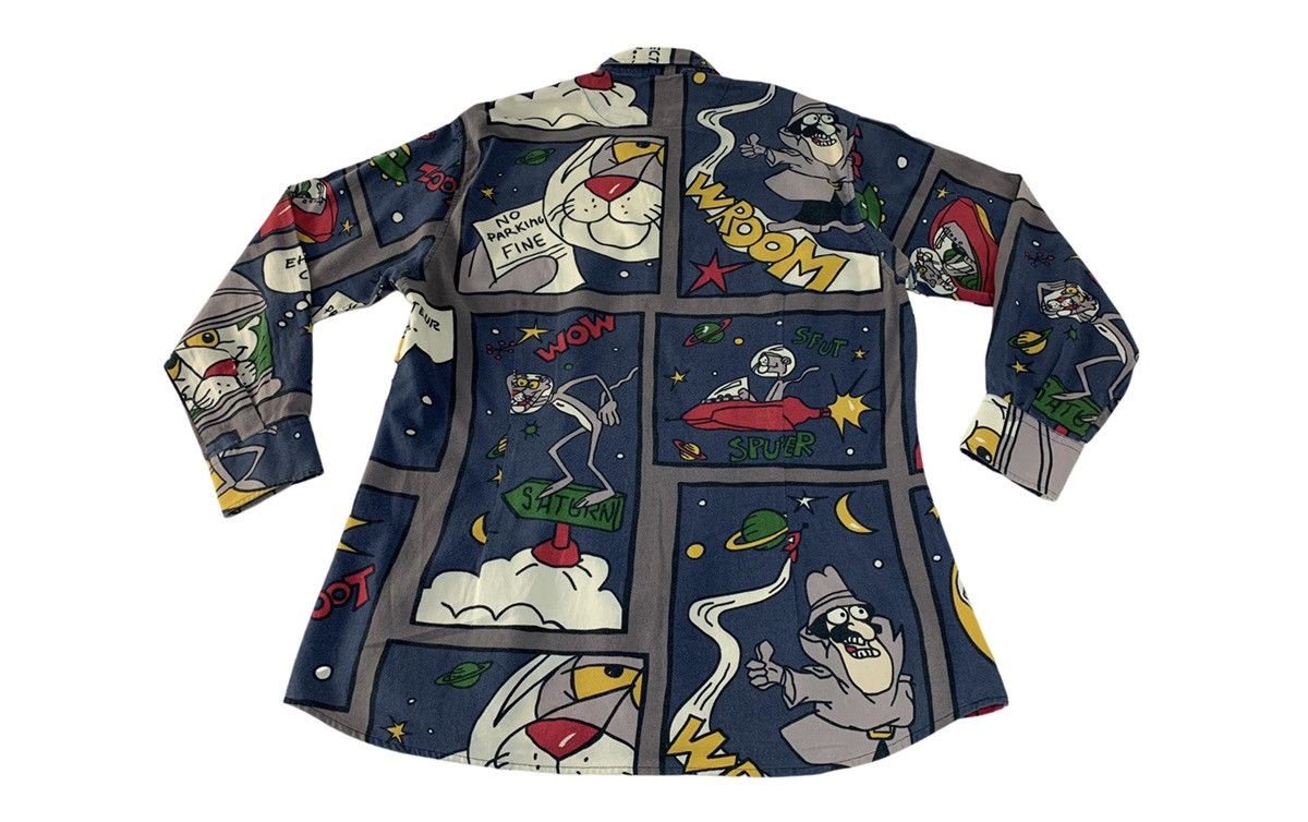 Jean Charles De Castelbajac Vintage Castelbajac X Pink Panther All Over Printed Italy Size US L / EU 52-54 / 3 - 2 Thumbnail