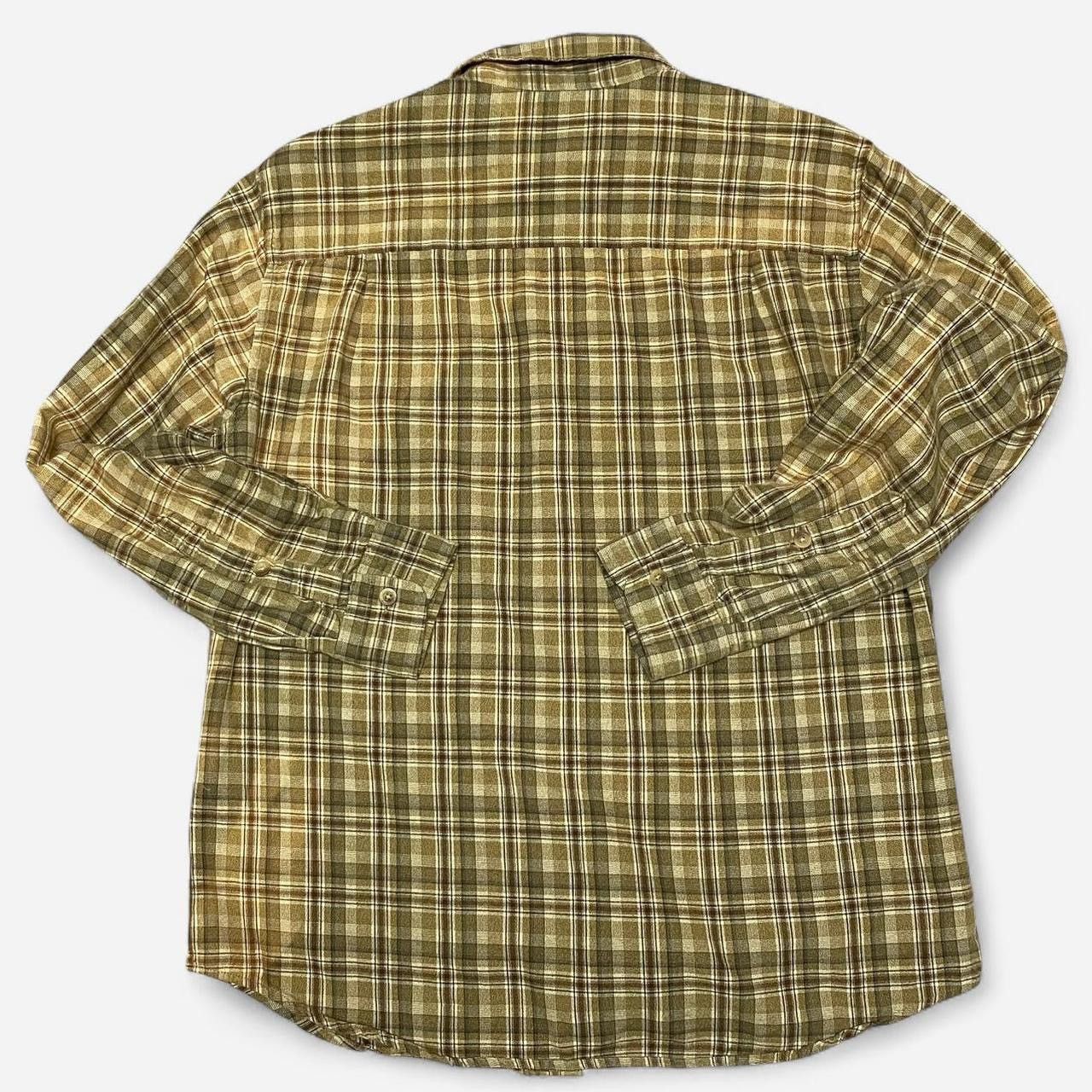 Woolrich Woolen Mills Vintage Woolrich beige, brown and green flannel shirt Size US M / EU 48-50 / 2 - 6 Thumbnail