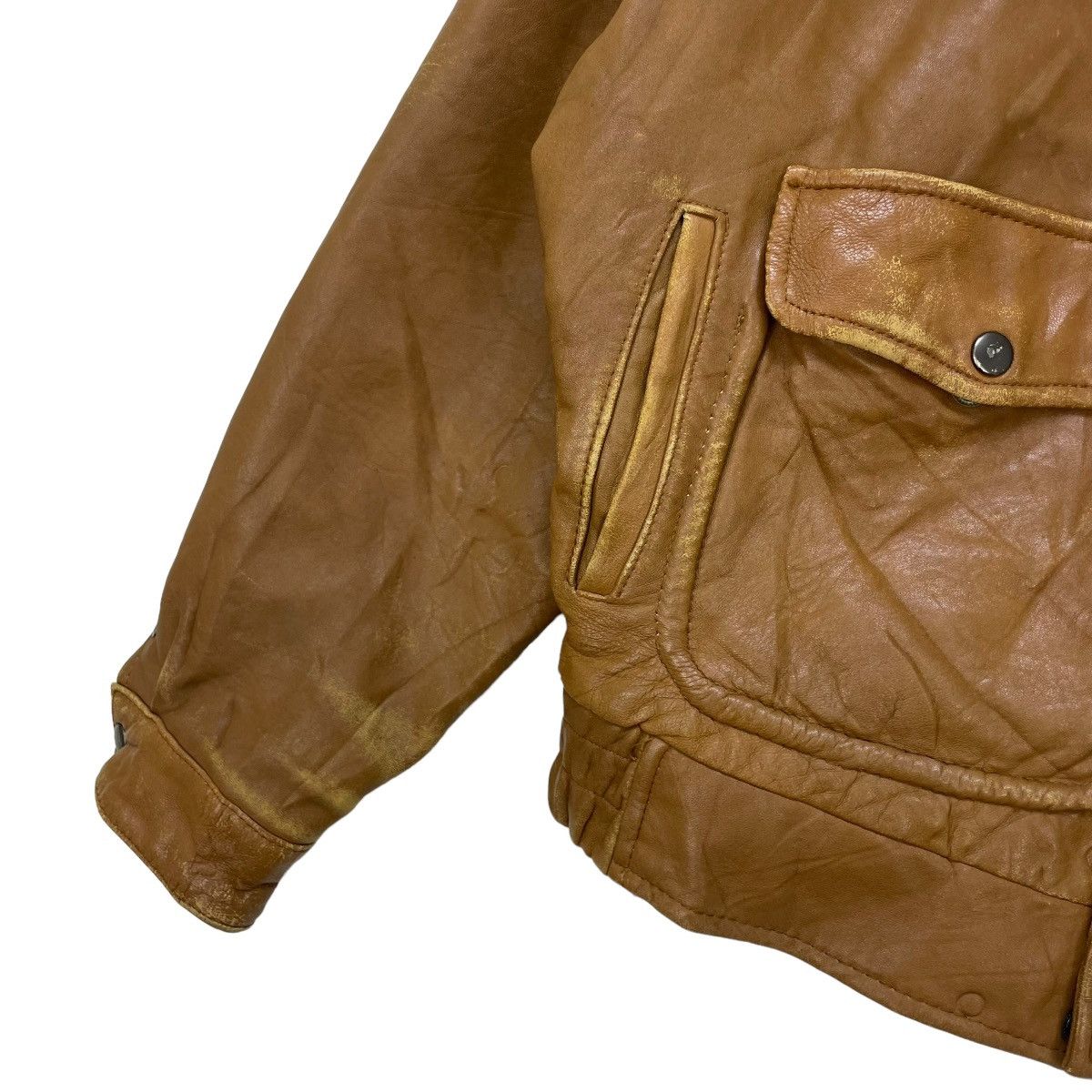 Aviator Nation × Vintage Japanese Brand Adler Leather MfG Style In Califonia Size US M / EU 48-50 / 2 - 6 Thumbnail