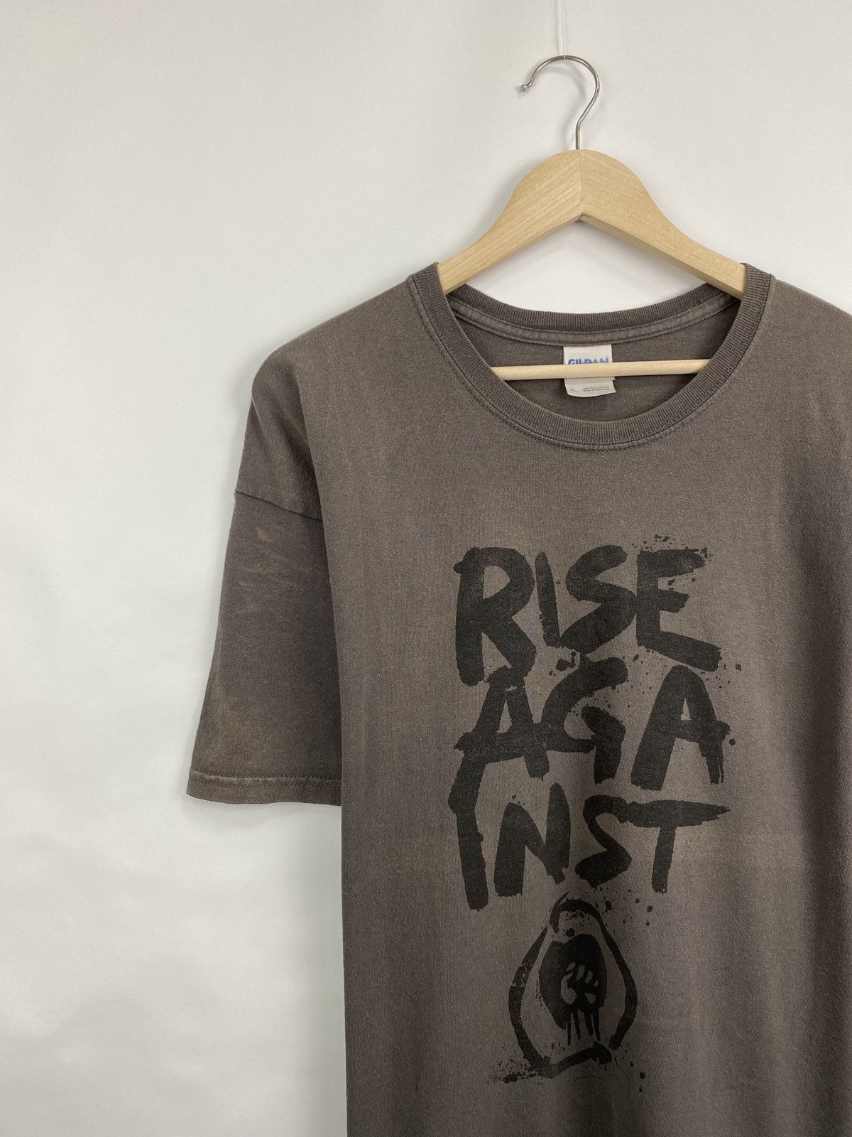 Rage Against The Machine 🇺🇸 Vintage Y2K Rise Against Punk Rock Band T-shirt Rare Retro Size US XL / EU 56 / 4 - 2 Thumbnail