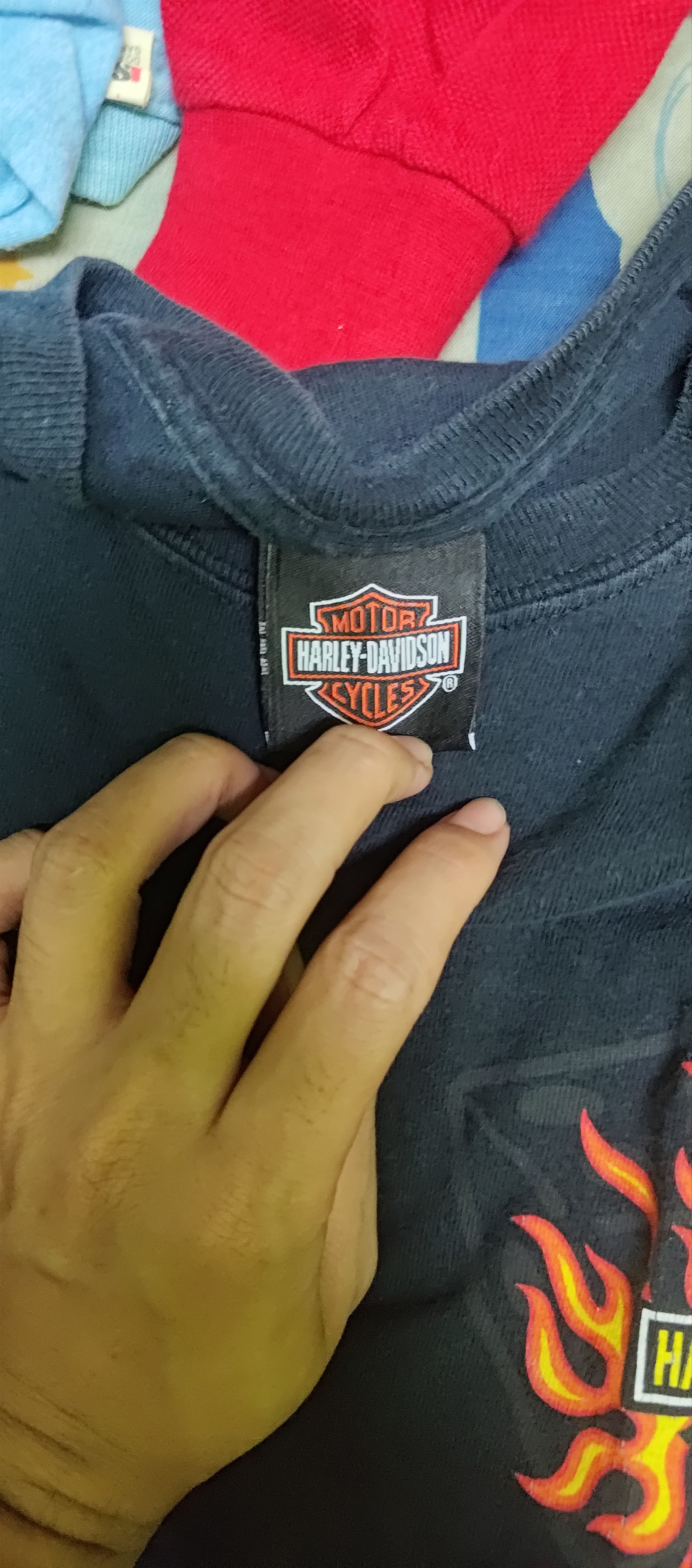 Harley Davidson Vintage Long Sleeve Harley Davidson Shirt Size US M / EU 48-50 / 2 - 5 Thumbnail