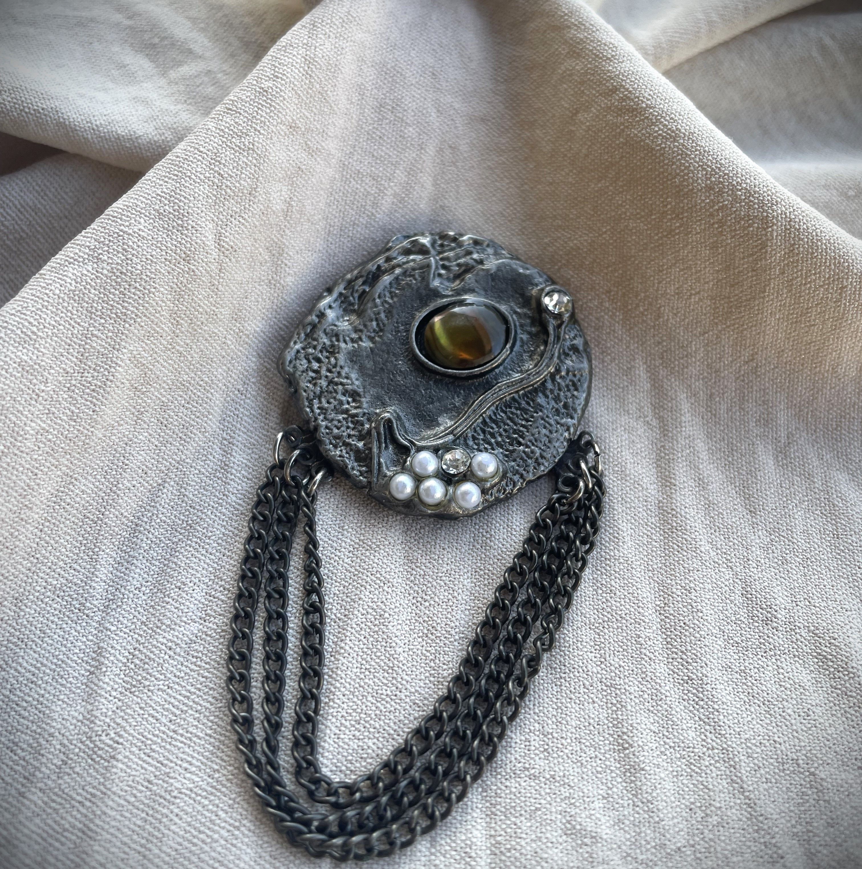 Other Victorian Steampunk Brooch Size ONE SIZE - 4 Thumbnail