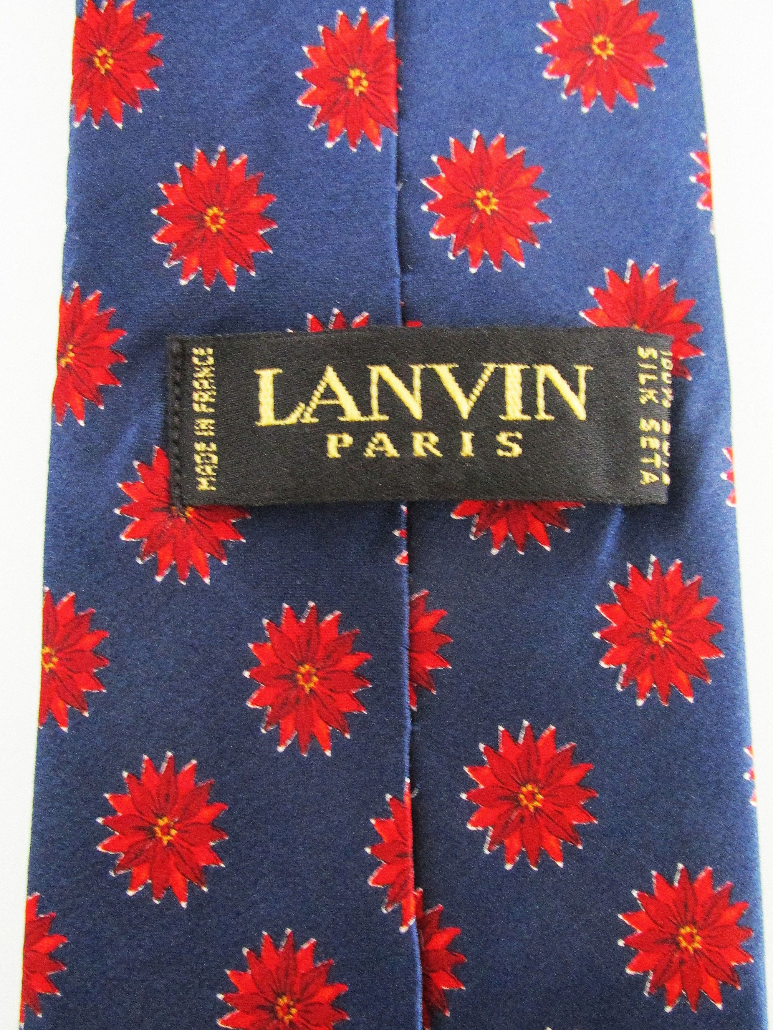 Lanvin Lanvin Men's Silk Tie Size ONE SIZE - 5 Thumbnail
