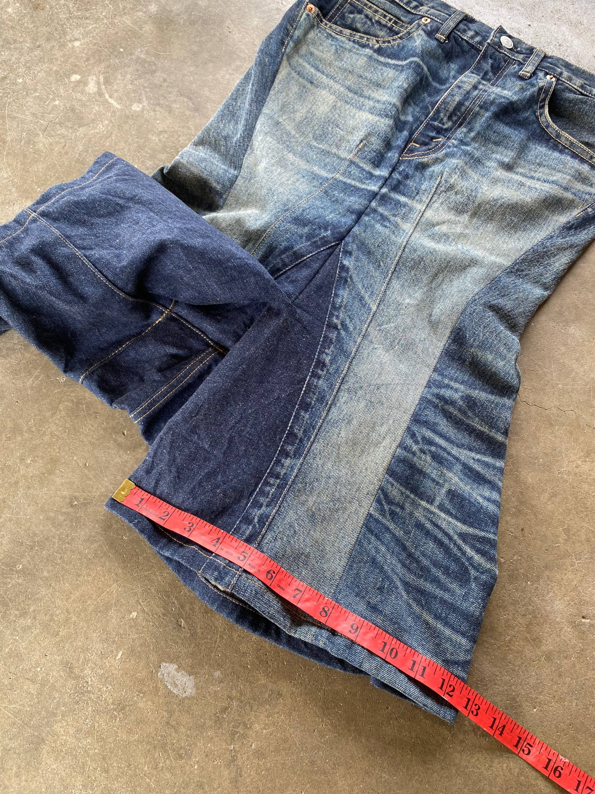 Junya Watanabe × Levi's Junya Watanabe Comme des Garcons x Levis Denim Pants Size 30" / US 8 / IT 44 - 16 Thumbnail