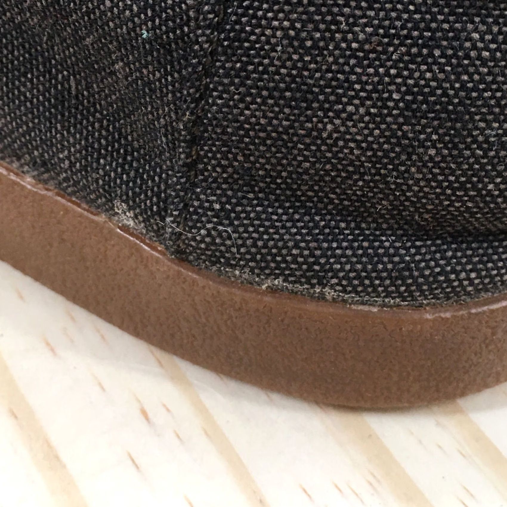 Toms TOMS Boots Womens 9.5 Chukka Gray Canvas Lace Up Comfort Casual Ankle Top Flats Shoes Boot Size L / US 10 / IT 46 - 4 Thumbnail