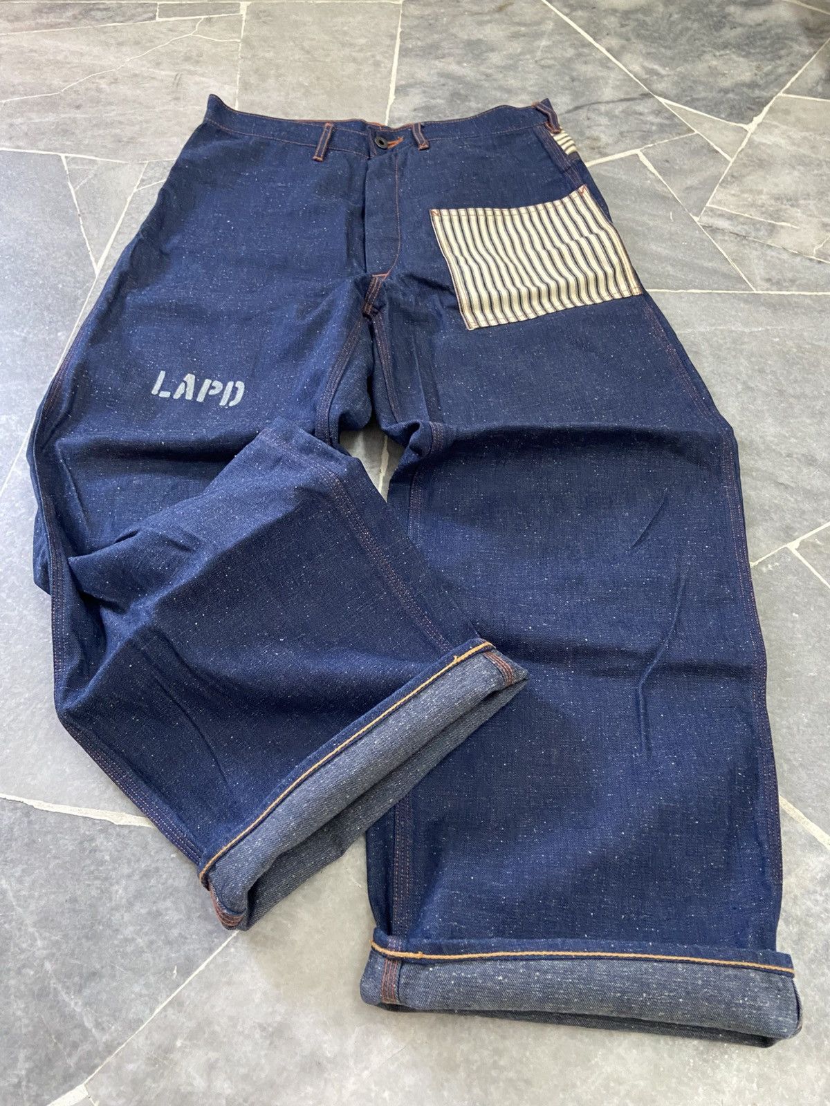 Cushman Vintage Cushman Lot 22694 Workwear denim Pant Union Made Size US 30 / EU 46 - 2 Thumbnail