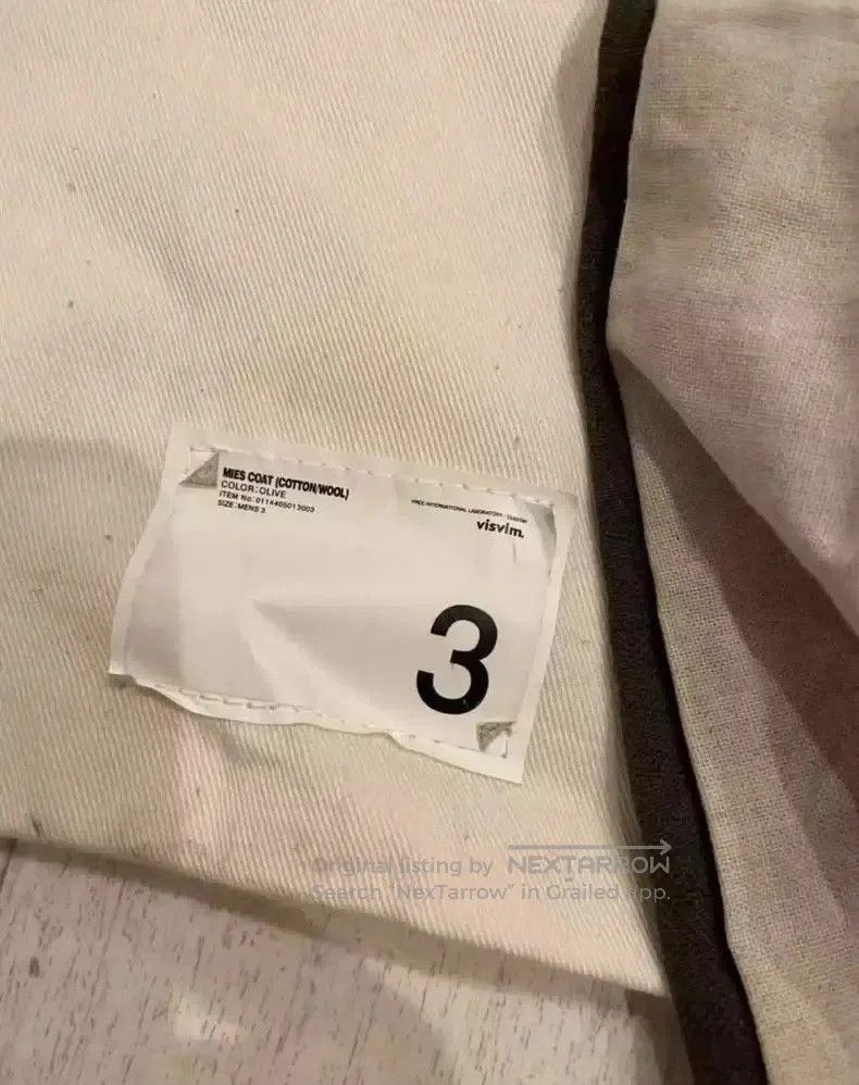 Visvim VISVIMMIES COAT (COTTON/WOOL) 14spot olive. Size US L / EU 52-54 / 3 - 5 Thumbnail