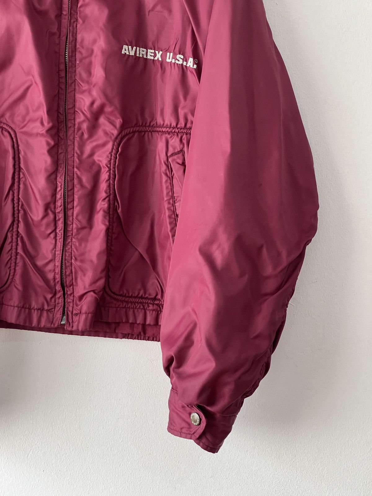 Avirex Vintage Avirex U.S.A. nylon flight jacket Size XL / US 12-14 / IT 48-50 - 3 Thumbnail
