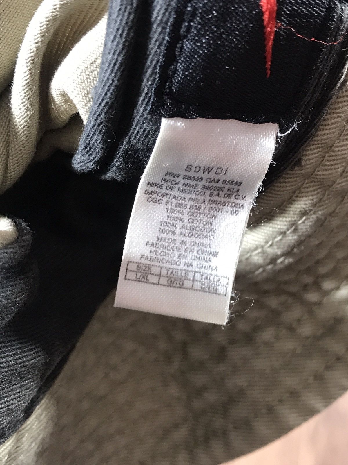 Nike × Vintage Vintage Nike Bucket Hat/Panama Size ONE SIZE - 9 Thumbnail