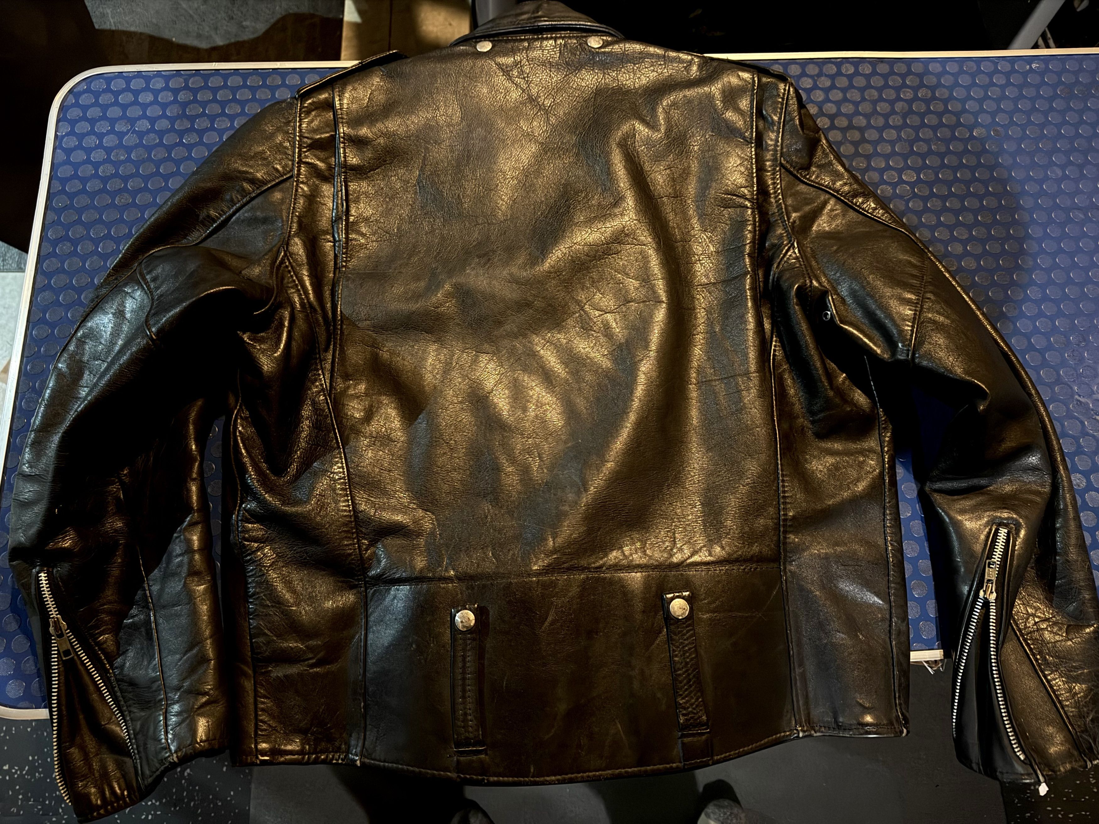 Harley Davidson Vintage 70s/80s Harley Davidson Cycle Champ sz 44 Size US L / EU 52-54 / 3 - 4 Thumbnail