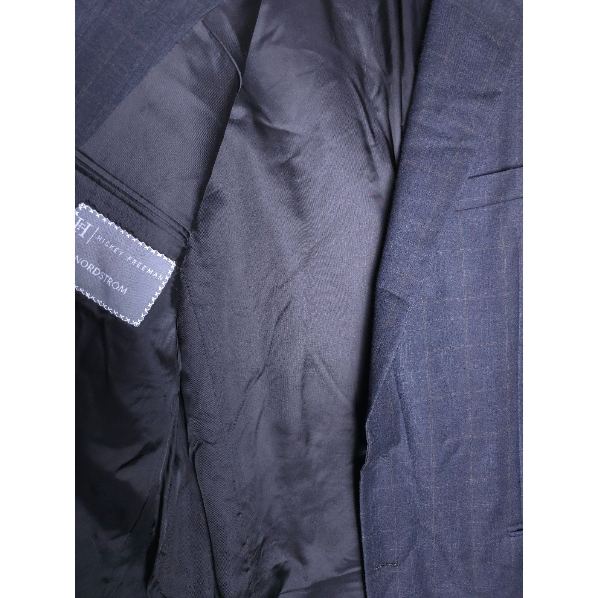 Hickey Freeman Hickey Freeman Nordstrom Mens Wool Blazer 44 XLG Size 44R - 8 Thumbnail