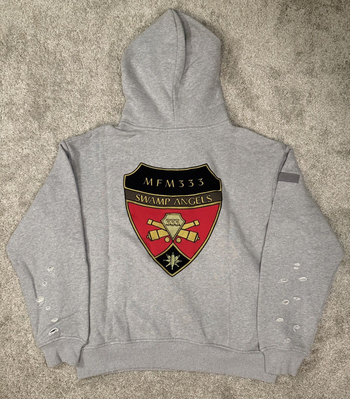 murd333r.fm Murd333r FM Special Ops Zip Up Hoodie (Militia Shadow) Size US XL / EU 56 / 4 - 2 Thumbnail