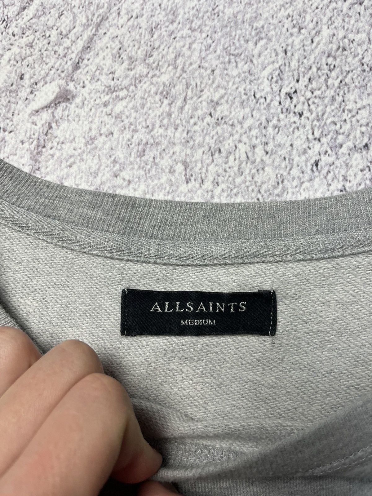 Allsaints Vintage Men’s Allsaints Sweatshirt Small Logo Basic Size US M / EU 48-50 / 2 - 7 Thumbnail