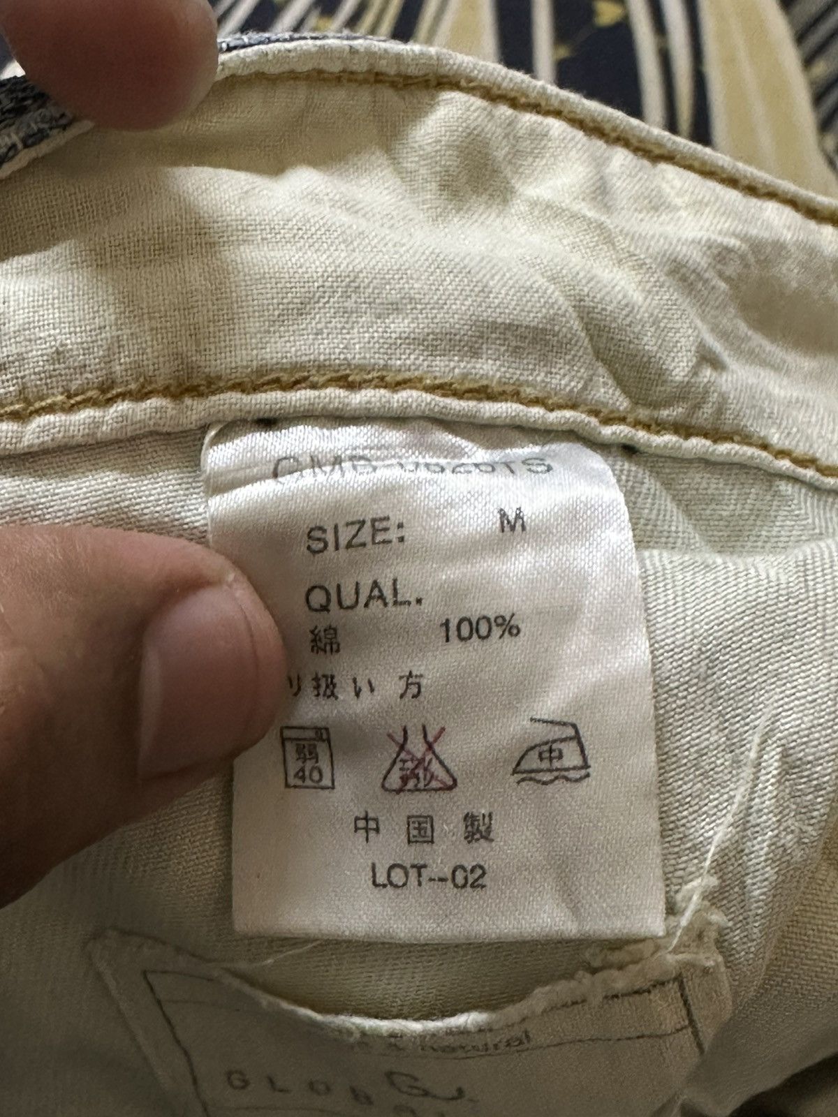 Global Work Vintage Global Work Rough&Natural Faded Distressed Denim Size US 31 - 8 Thumbnail
