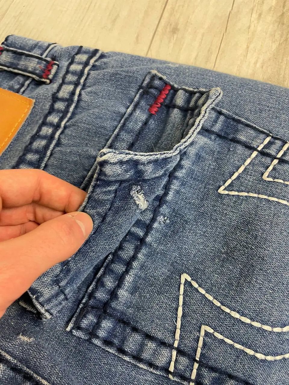 True Religion Vintage True Religion Denim Jeans Y2K Size US 30 / EU 46 - 14 Thumbnail