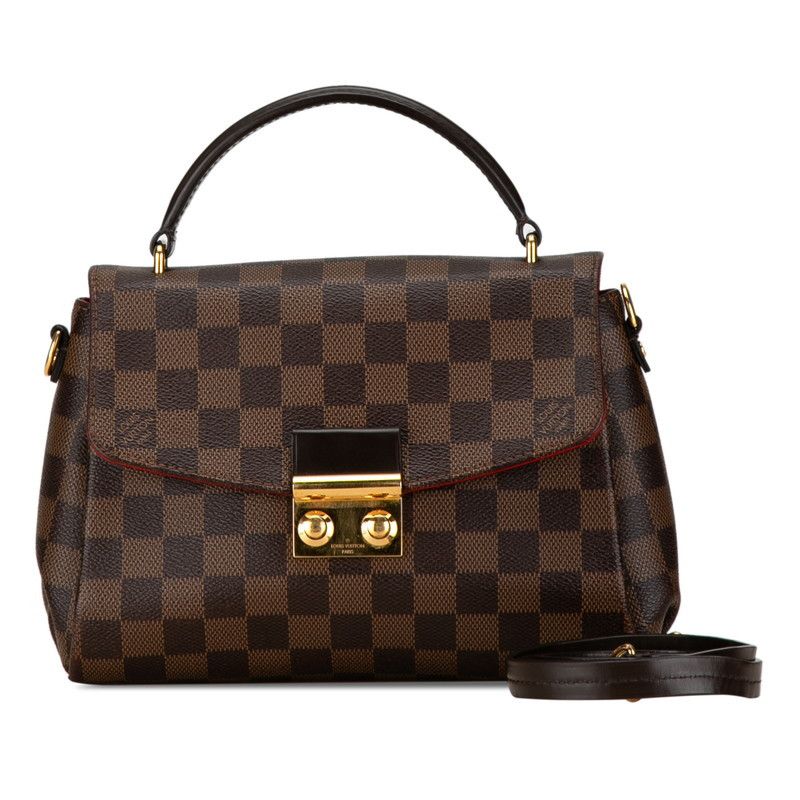 Louis Vuitton Louis Vuitton Louis Vuitton Damier Croisette PM Handbag N53000 Canvas Handbag N53000 in Very Good Condition Size ONE SIZE - 1 Thumbnail