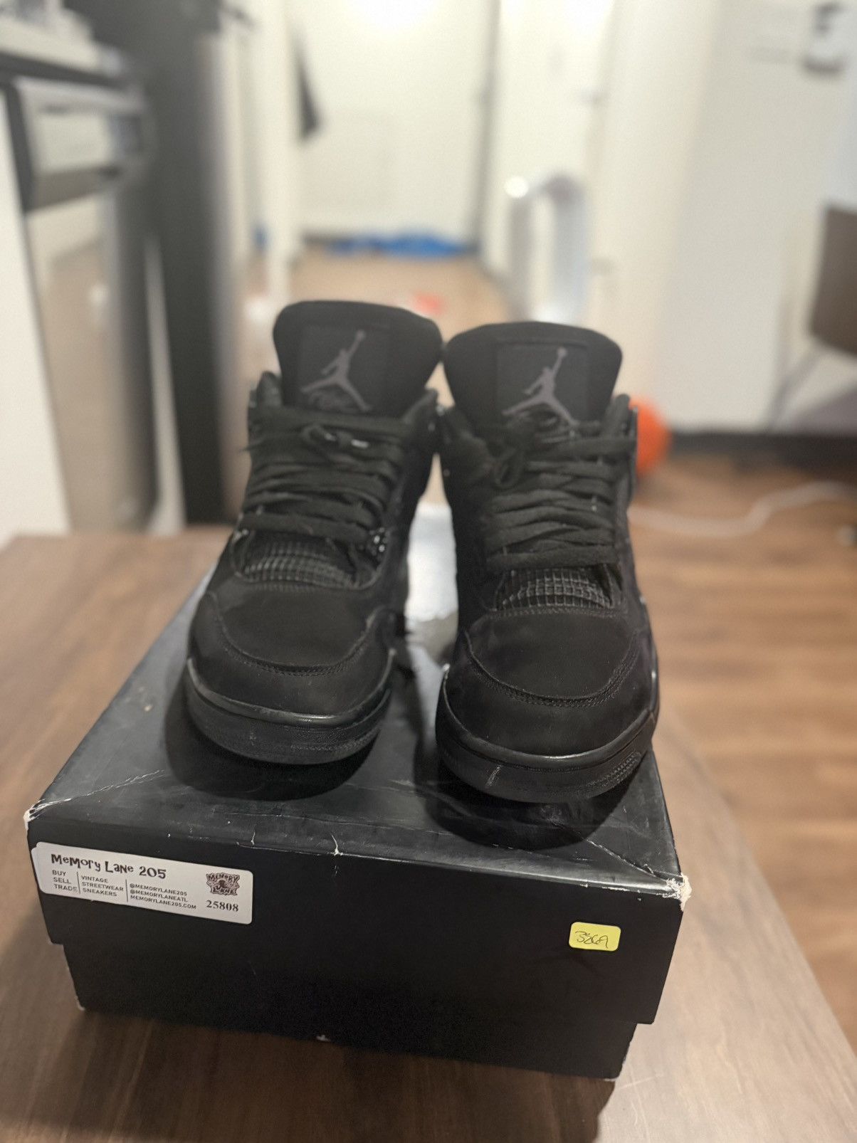 Jordan Brand Jordan Retro 4 Black Cat Size US 11 / EU 44 - 5 Thumbnail