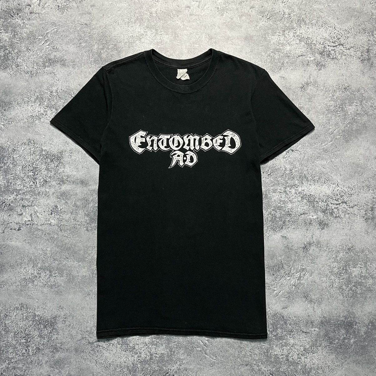 Band Tees Vintage Entombed Ad Hardcore Rock Band Tee Metal Punk 90s Size US M / EU 48-50 / 2 - 1 Thumbnail