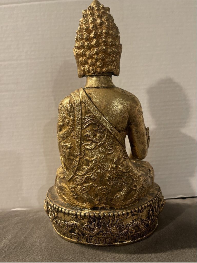 Other 12” brass Copper Buddha Statue Size 26 - 4 Thumbnail