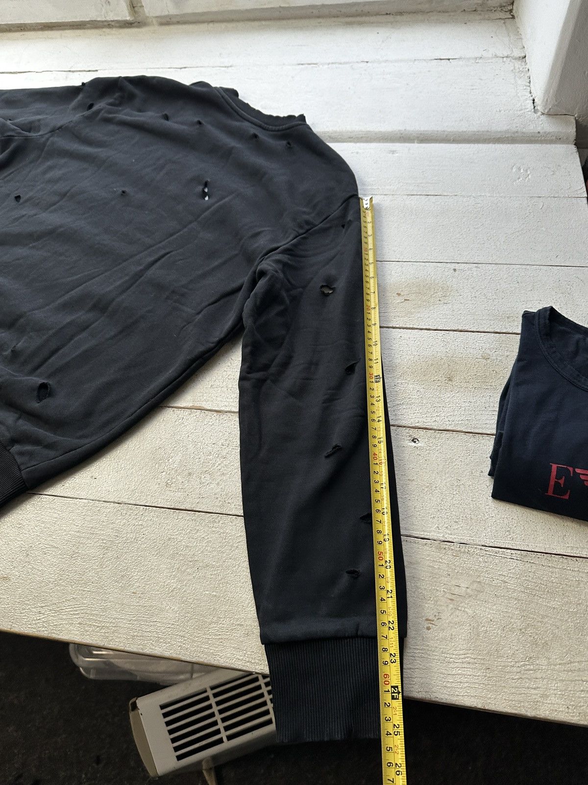 Diesel 🚨DIESEL HYPE DENIM DIVISION BIG LOGO BOXY FIT DISTRESS Size US L / EU 52-54 / 3 - 20 Thumbnail