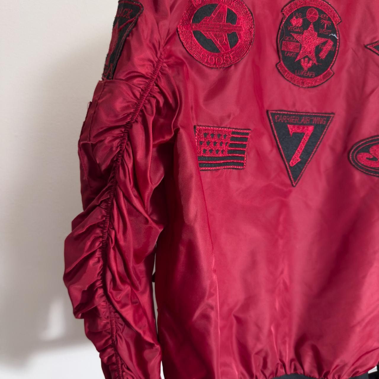American Stitch Vintage Lightweight Bomber Jacket Size US M / EU 48-50 / 2 - 8 Thumbnail