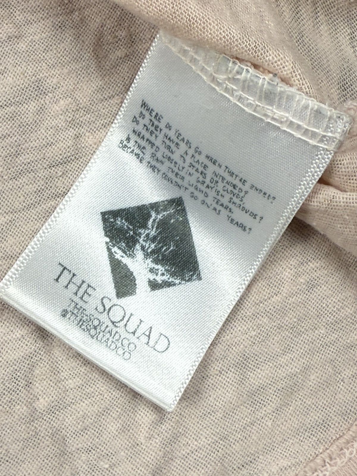 The Squad Thrashed Pink Tee Size US M / EU 48-50 / 2 - 6 Thumbnail
