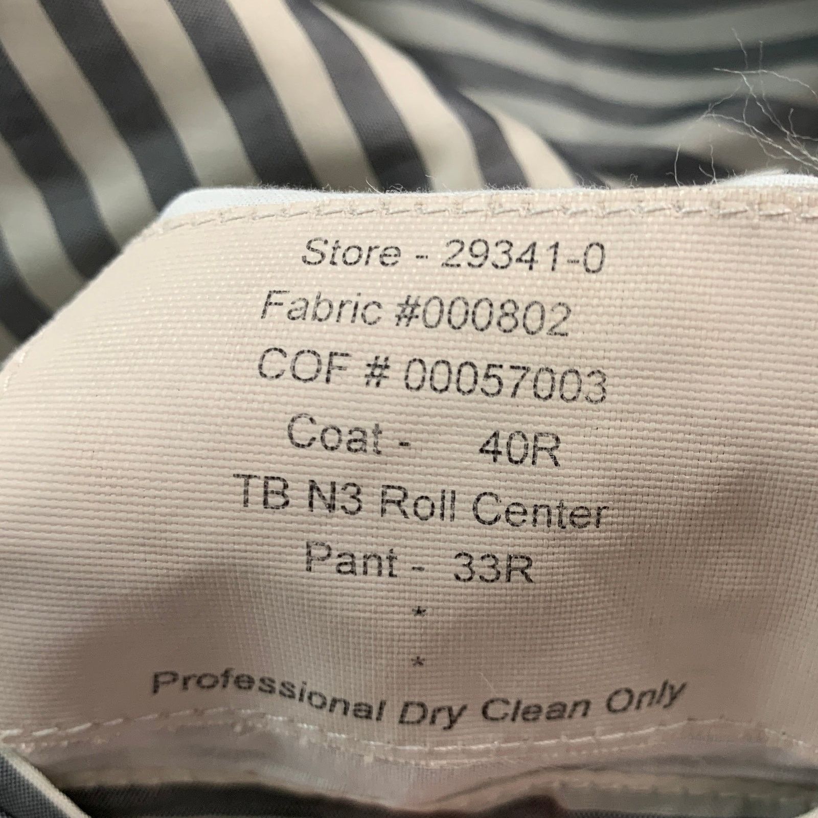 Thom Browne THOM BROWNE Size 40 Grey Tweed 3 button Sport Coat Size 40R - 7 Thumbnail
