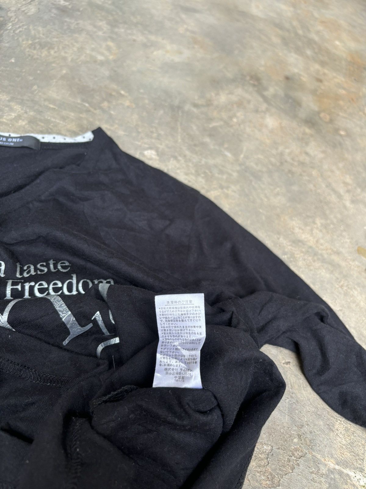 Hysteric Glamour × Japanese Brand Y2k plus One Wanna taste of freedom Longlseeve Size US M / EU 48-50 / 2 - 5 Thumbnail