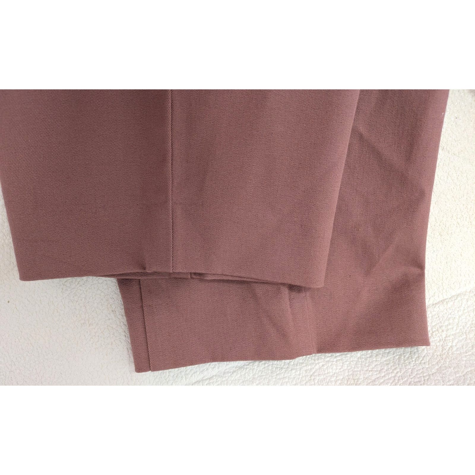 Target Basics Womens High Rise Slim Fit Ankle Pants Purple 18 Side Zip Size 40" / US 18 - 8 Thumbnail