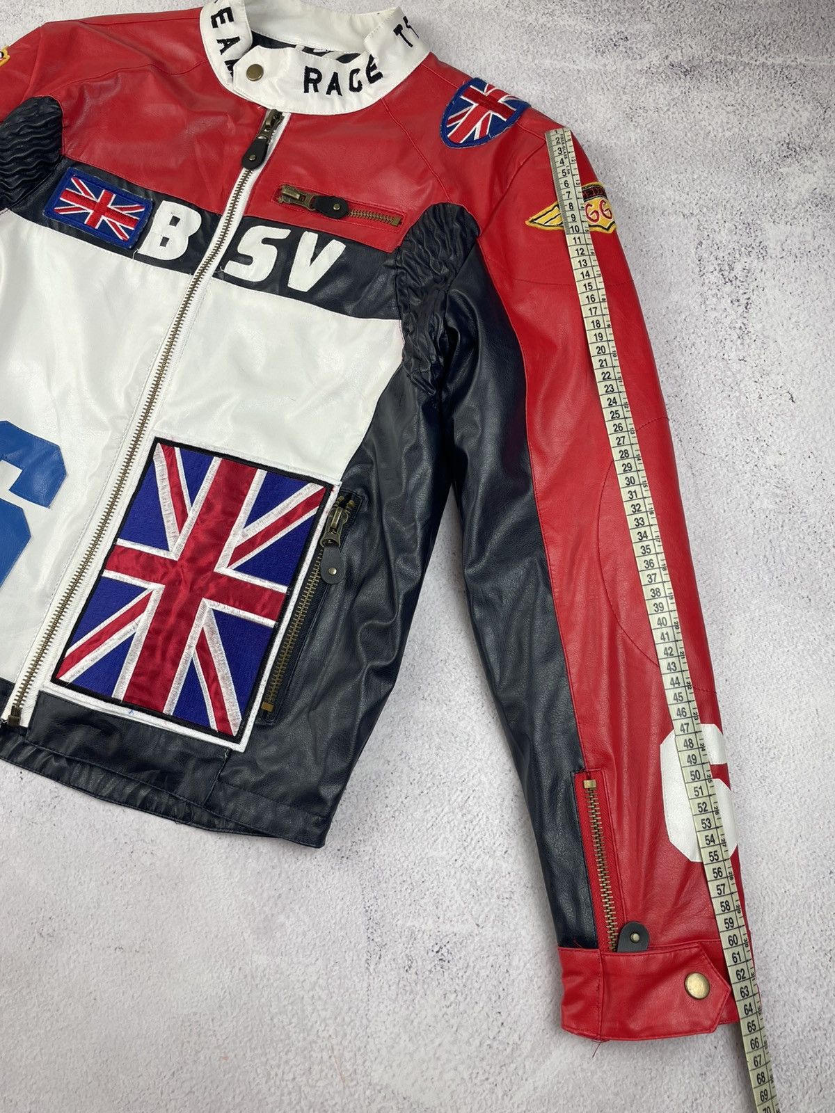 NASCAR × Vintage Vintage BSV England Motor Racing Team Jacket Size 46 Size US S / EU 44-46 / 1 - 20 Thumbnail