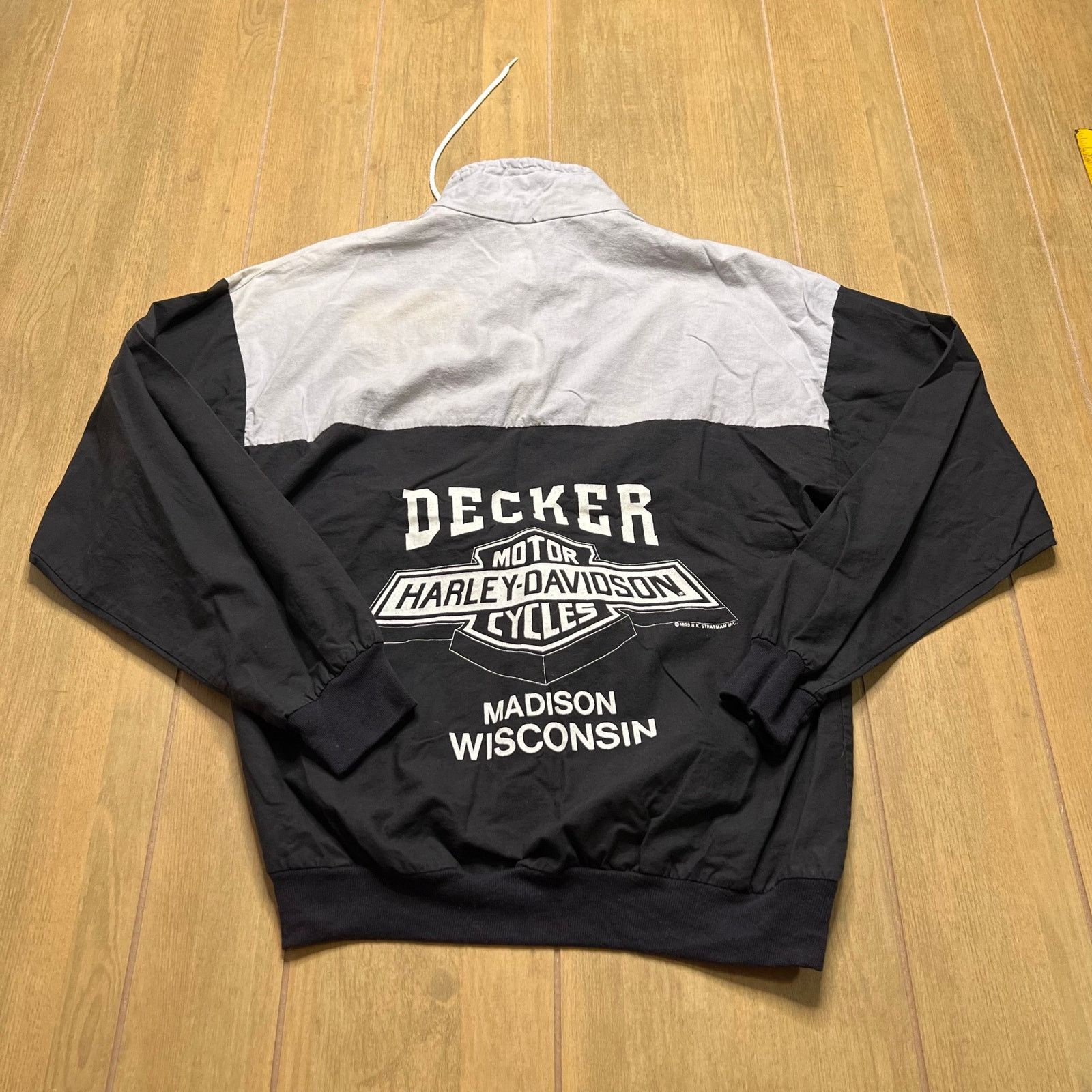 Harley Davidson Vintage 1989 Harley Davidson Pullover Windbreaker Jacket M Size US M / EU 48-50 / 2 - 4 Thumbnail