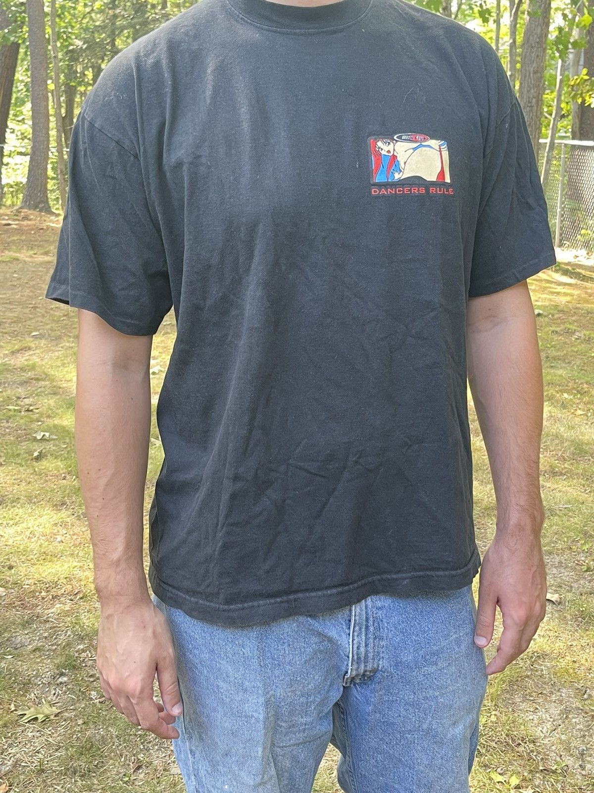 Other Vintage 90s Black Flys “Dancers Rule” Tee – XL – Rare Size US XL / EU 56 / 4 - 1 Thumbnail