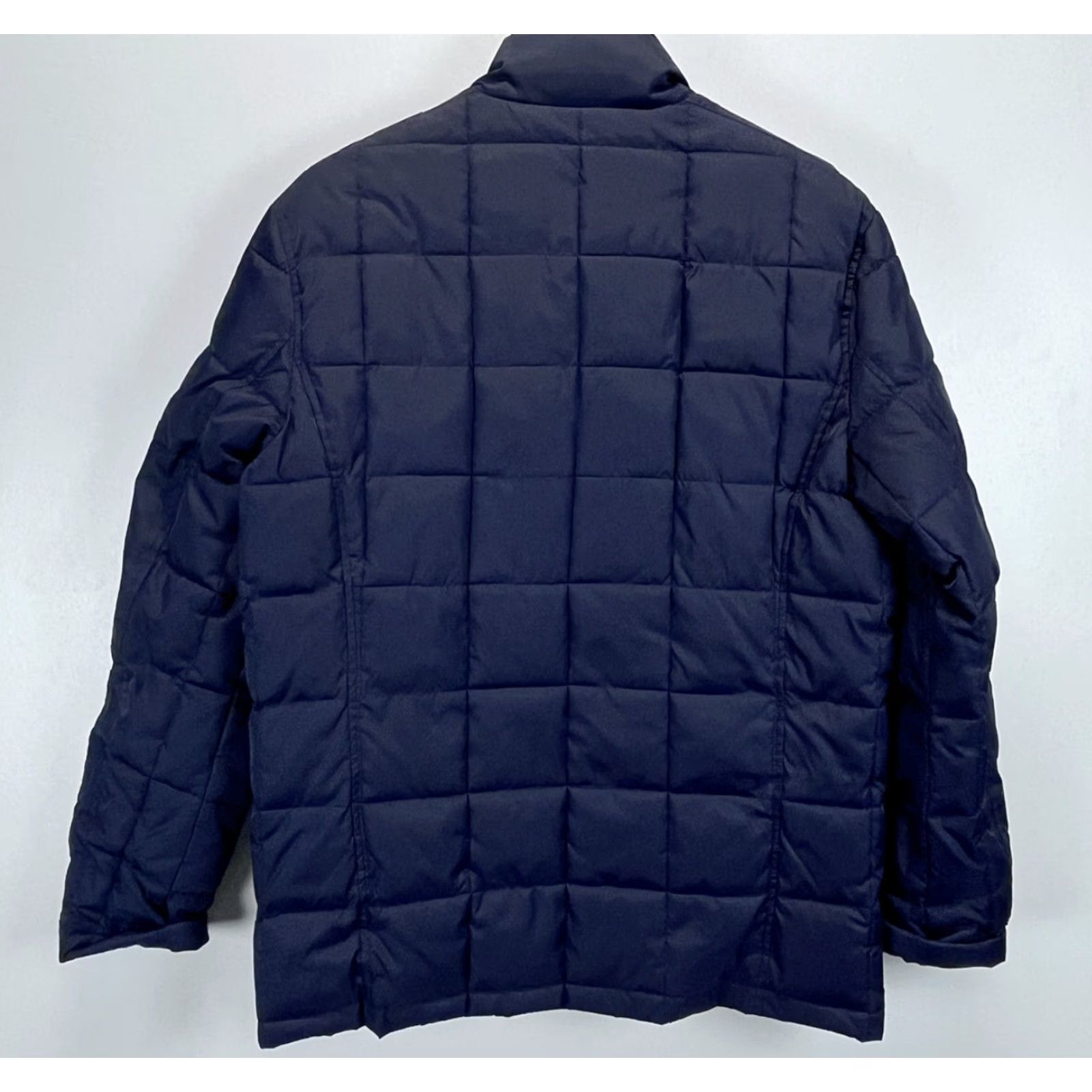 Cole Haan Cole Haan Quilted Puffer Jacket Coat Sz Medium Mens Winter Navy Boxy Field Size US M / EU 48-50 / 2 - 2 Thumbnail