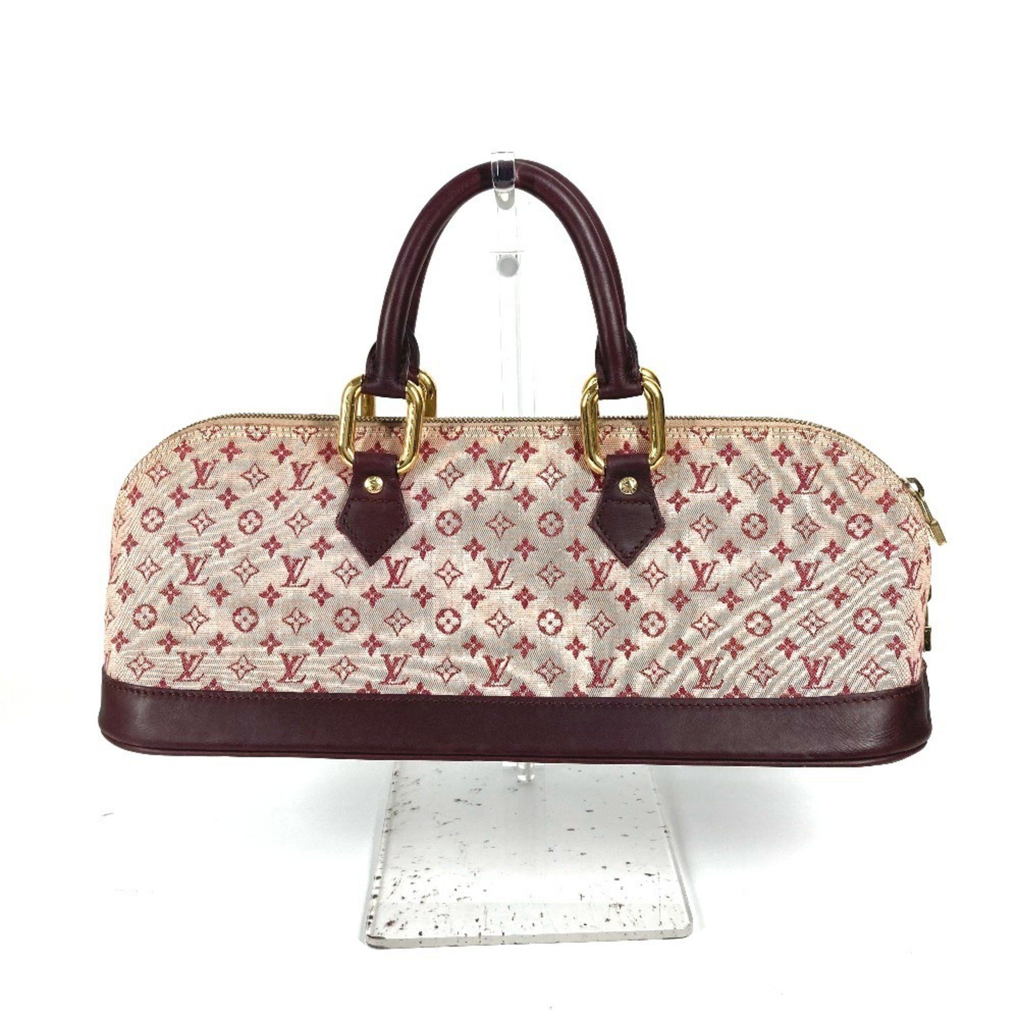 Louis Vuitton M92207 Monogram Mini Almaron Bag Tote Handbag Canvas Women's Cerise Red
