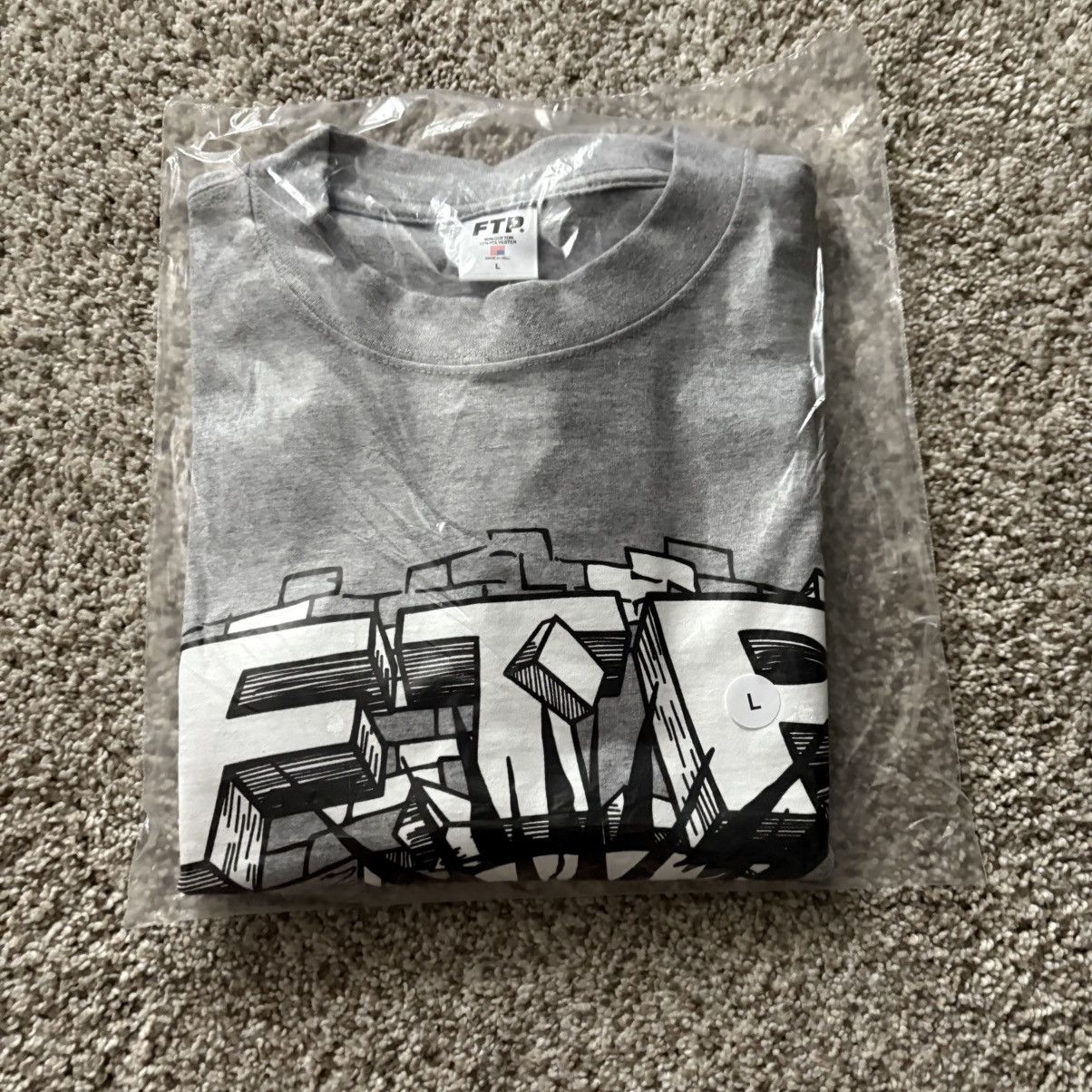 Fuck The Population FTP x Famous Skull Tee Hunter Green Size XL  