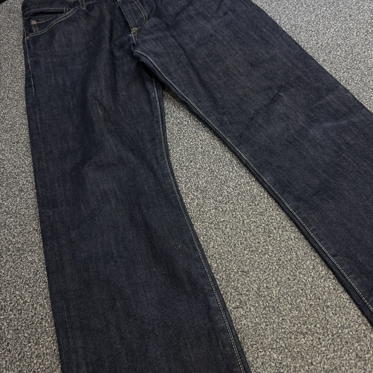 Undercover × Uniqlo Archive ‼️ Japanese Indigo Denim Uniqlo S002 UJ Blue Jeans Size US 33 - 4 Thumbnail