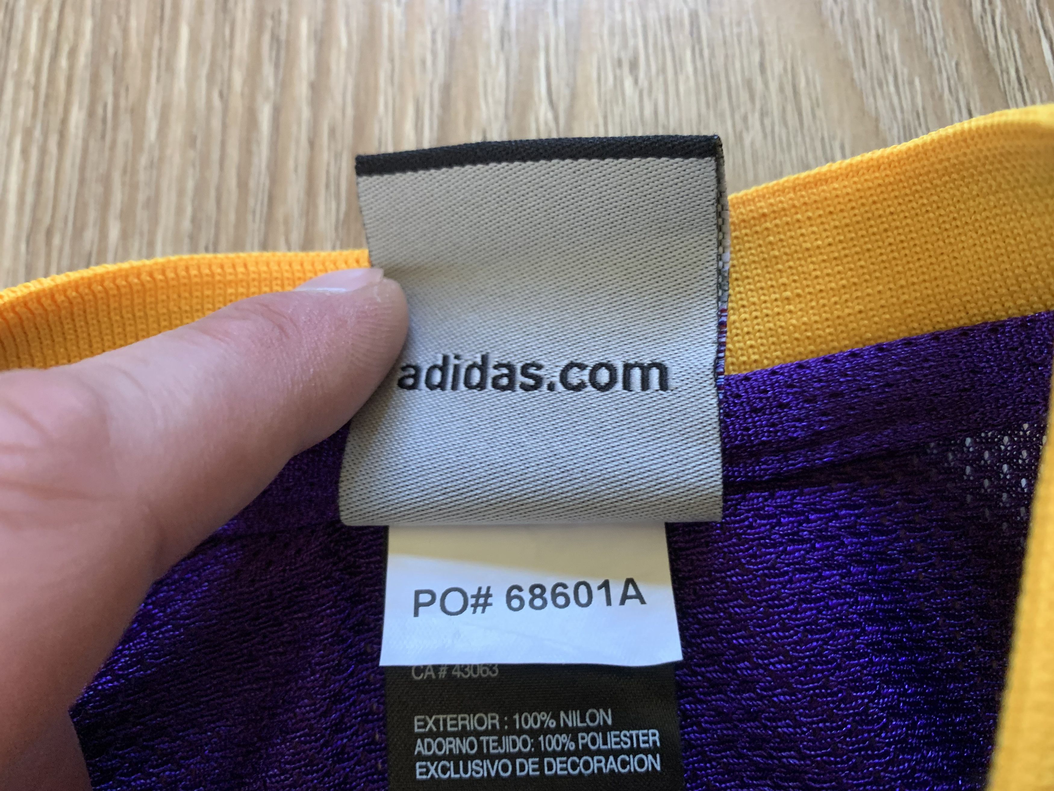 Adidas Vintage Adidas Los Angeles Lakers Kids Kobe Bryant 24 Jersey Size US XXS / EU 40 - 9 Thumbnail