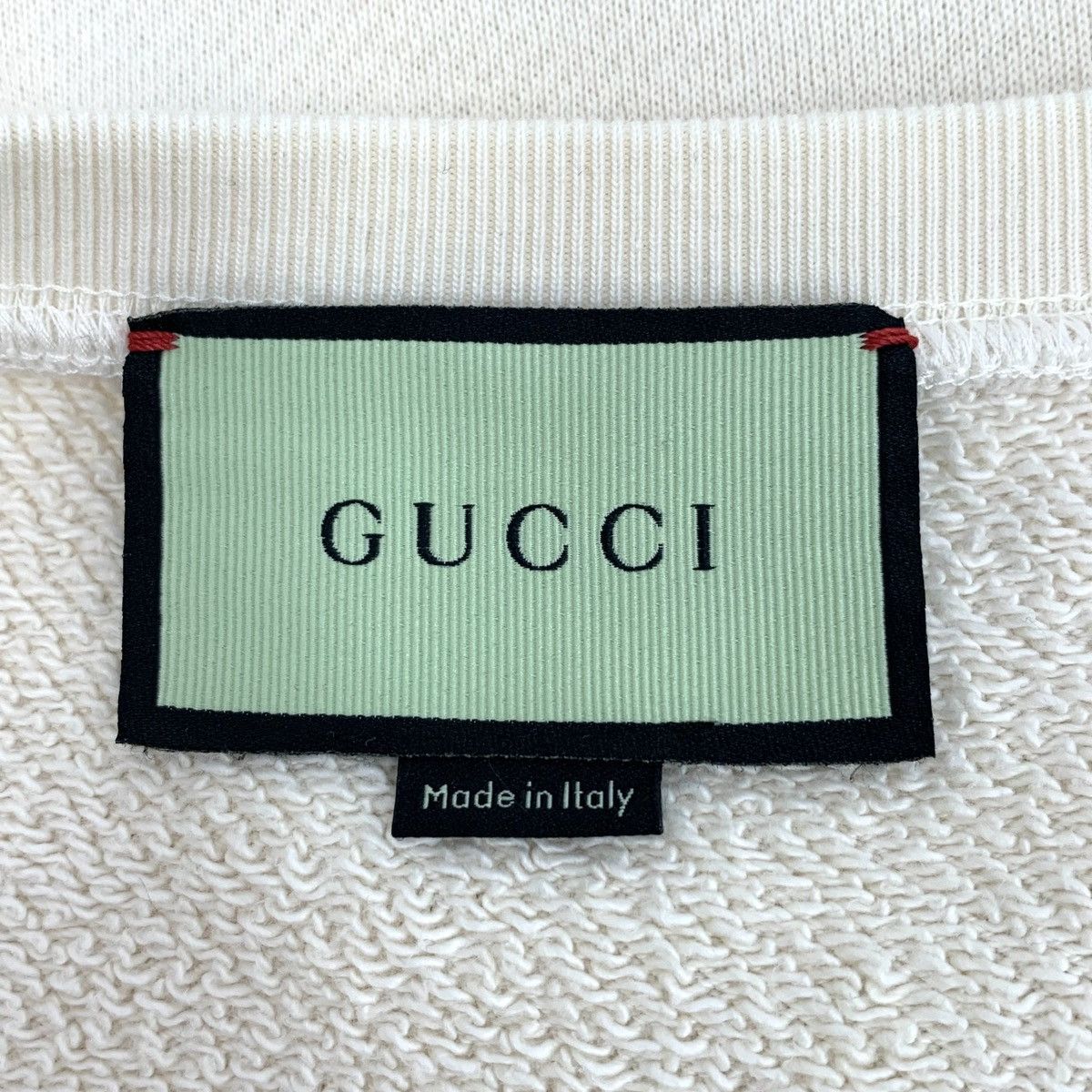 Gucci Gucci Apricot Apple Monogram Print Cotton Sweatshirt Size L / US 10 / IT 46 - 6 Thumbnail