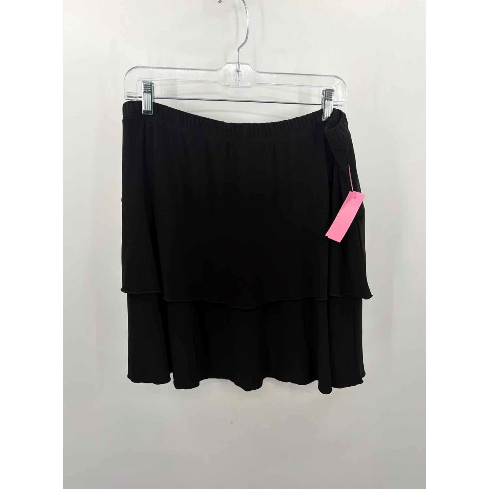 Mango Tango Mango Black Skort Mini Skirt Large Size 36" / US 14 / IT 50 - 4 Thumbnail
