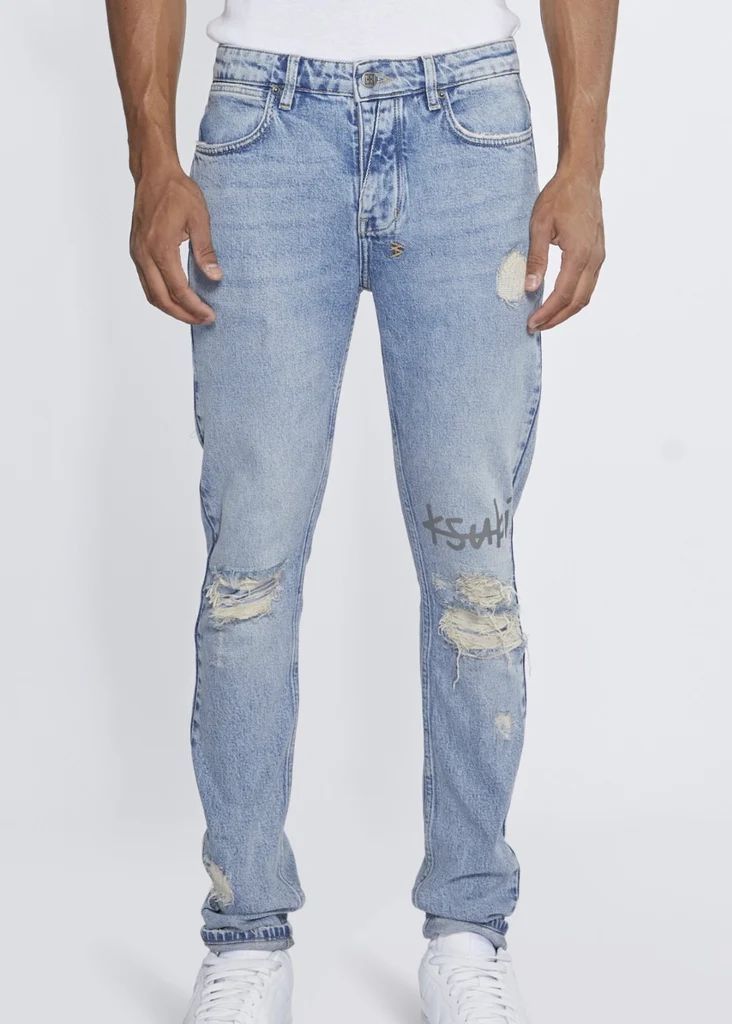 Ksubi Van Winkle Heritage Repair Jeans Size 36