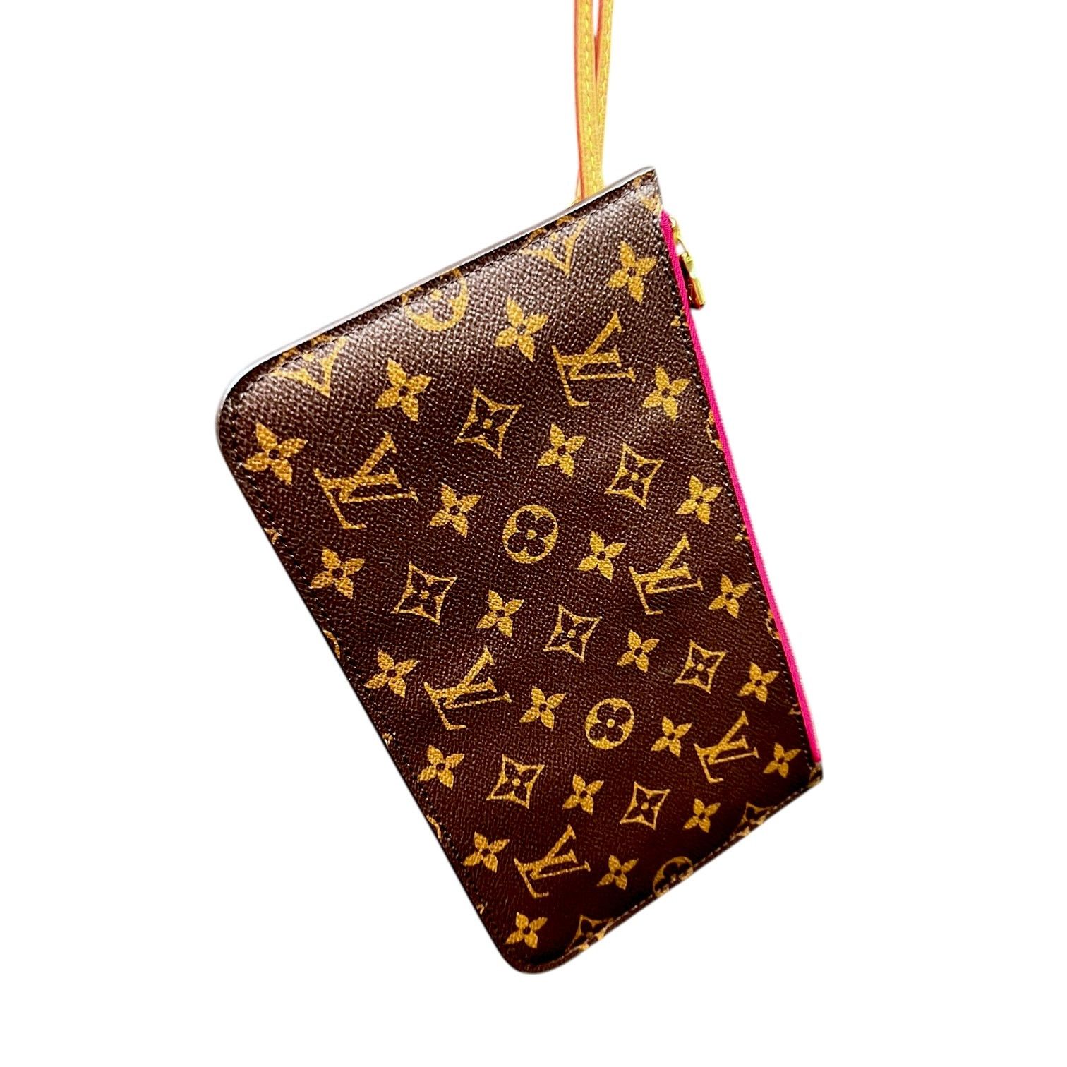 Louis Vuitton Louis Vuitton Wristlet Neverfull Pouchette $1550 Retail Size ONE SIZE - 2 Thumbnail